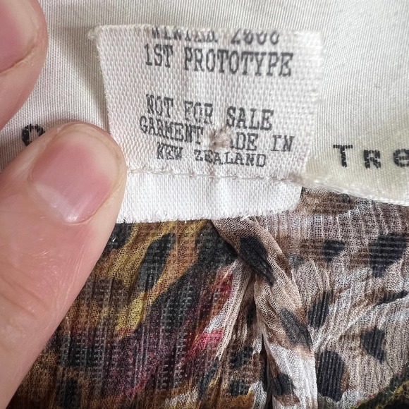 Cooper by Trelisa Chelsea Girl Cropped Deconstructed 1 Button Blazer SZ 10 - Picture 11 of 16